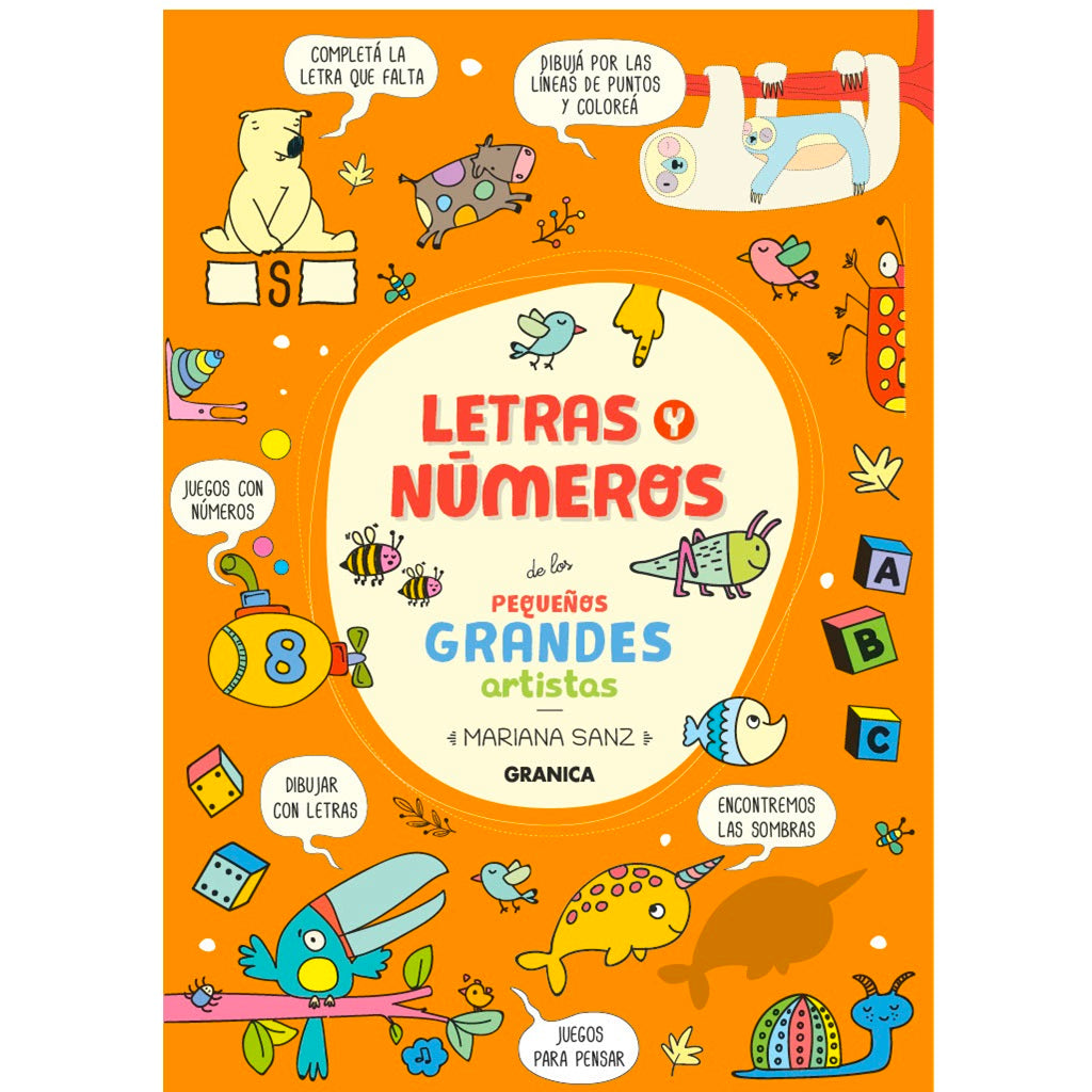 Letras y números de los pequeños grandes artistas Letras y números de los pequeños grandes artistas